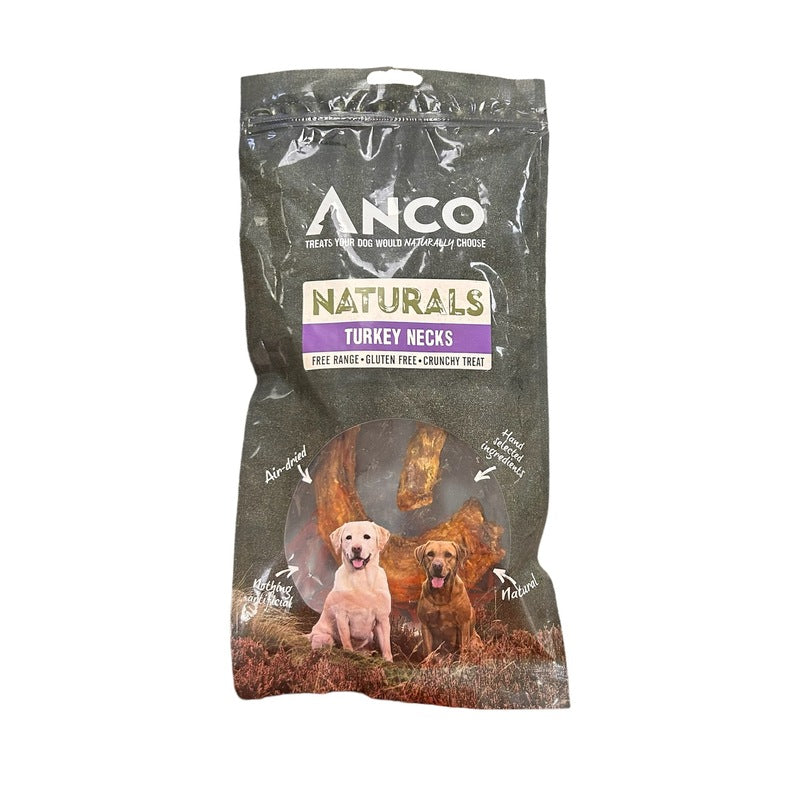 Anco Turkey Necks 2Pk Dog Treats