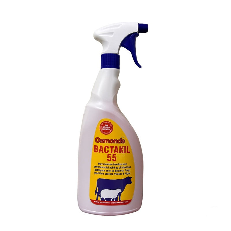 Osmonds Bactakil 55 – 1 Litre Antimicrobial Animal Spray