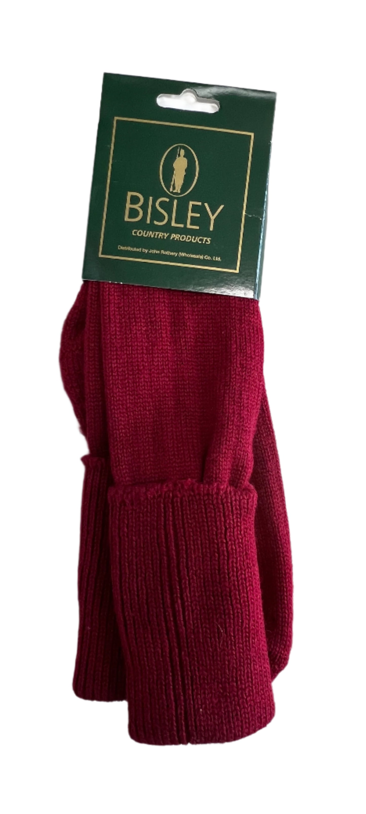 Bisley Plain red Shooting Stocking Socks