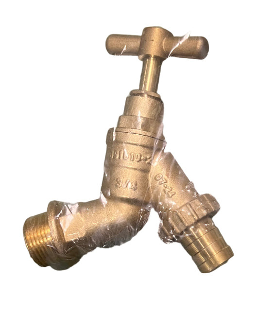 Navigator BFHUB-E 3/4" Hose Union Brass Bib Outdoor Tap