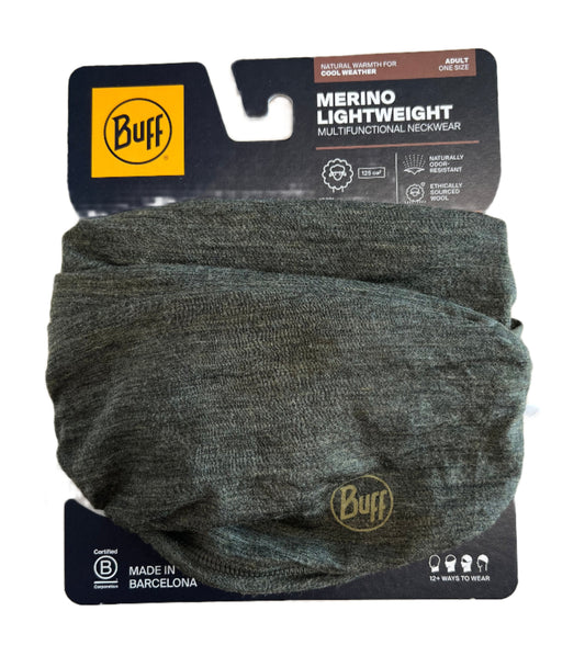 Buff Merino Lightweight Solid Bark Multifunctional Neckwear