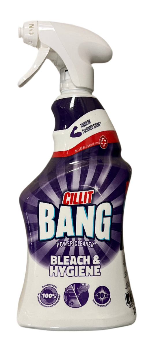 Cillit Bang Power Cleaning Bleach & Hygiene Spray 750ml