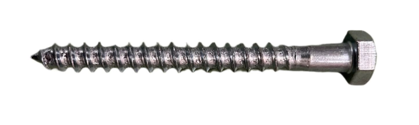 Sitemate Single Coach Screws M8 x 80mm