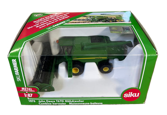 Siku John Deere Combine Harvester Model 1:87 Scale