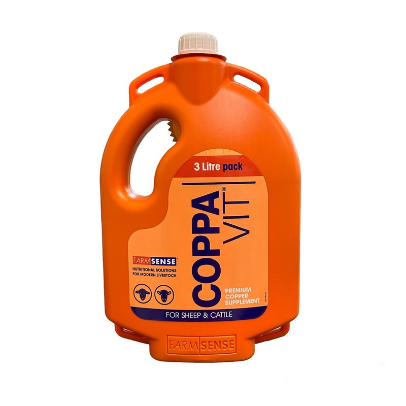 Coppavit 3L Premium Copper Supplement For Sheep & Cattle