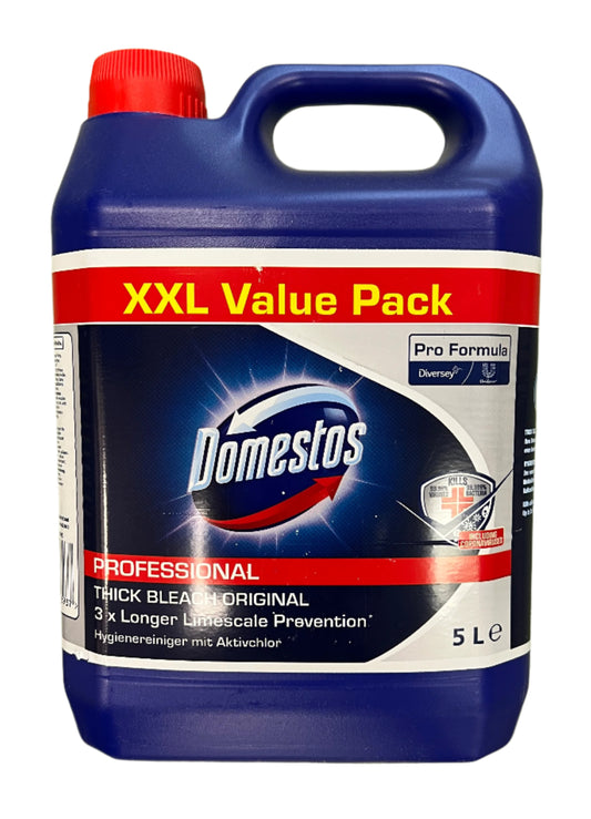 Domestos Original XXL Value Pack Thick Bleach 5 Litres