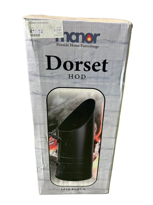 Dorset Hod Coal Scuttle Fireplace Fuel Storage 1318 Black