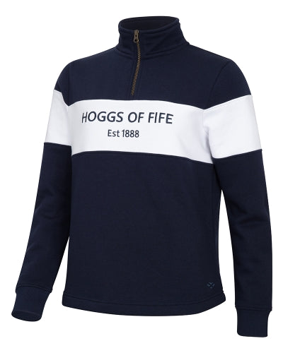 Hoggs Of Fife Est 1888 Dumfries Ladies 1/4 Zip Sweatshirt