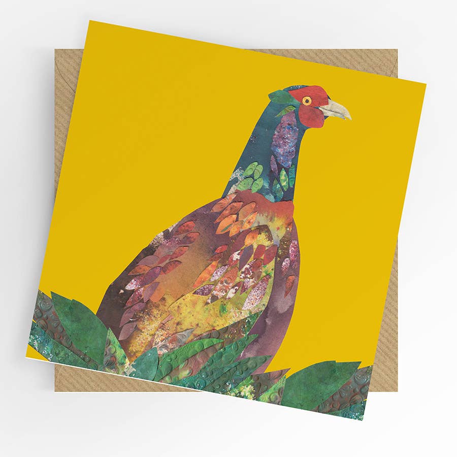 Pheasant blank card, blank card
