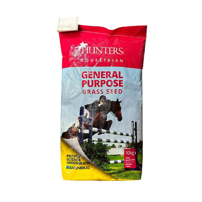 Hunters Equestrian General Purpose Grass Seed (10Kg) 0.7 Acre