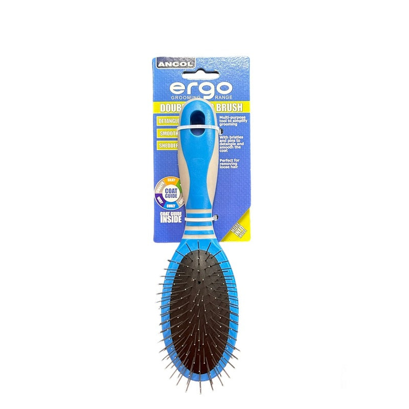 Ergo Double Sided Grooming Brush