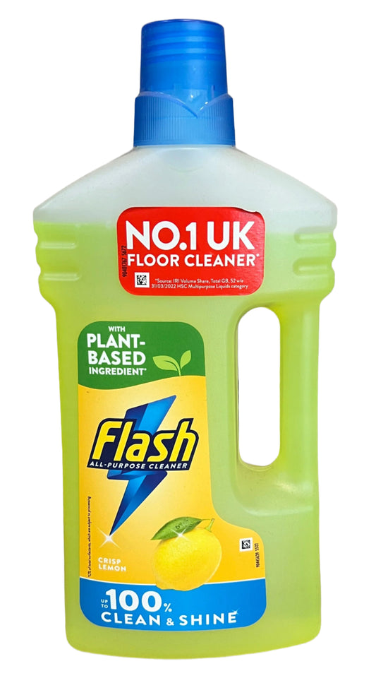 Flash All Purpose Floor Cleaner Crisp Lemon Scent 1L