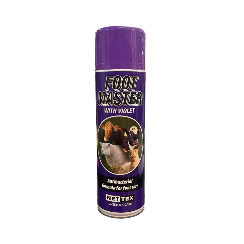 Foot Master With Violet, Antibacterial Formula Spray For Livestock 500Ml