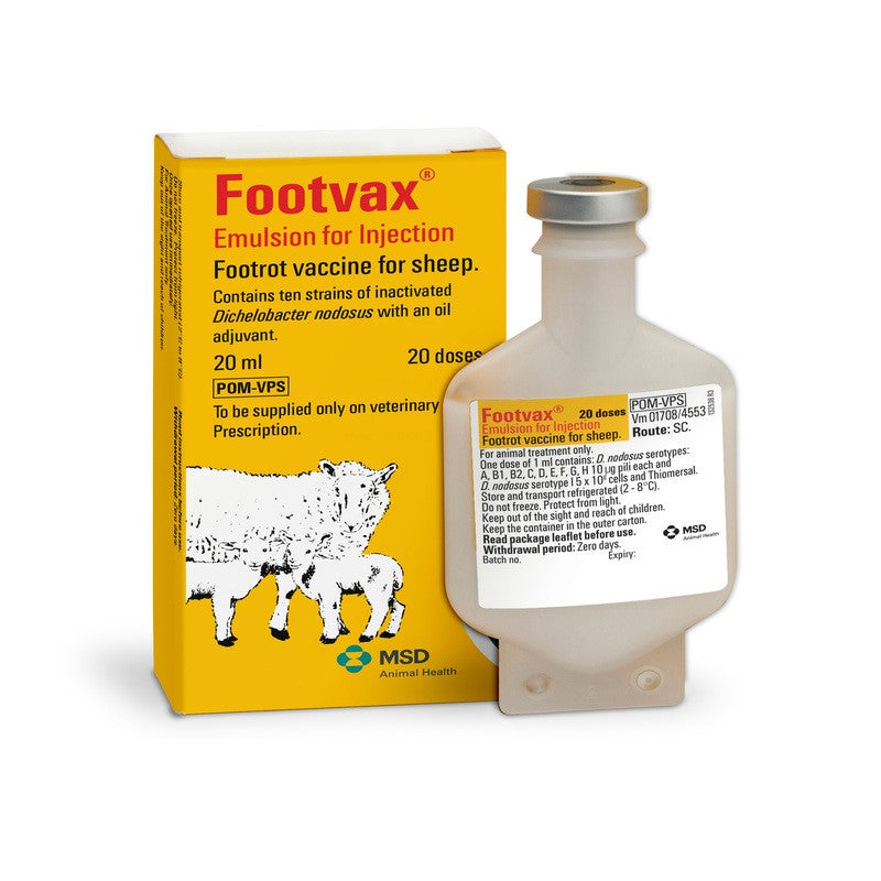 Footvax Footrot Vaccine For Sheep