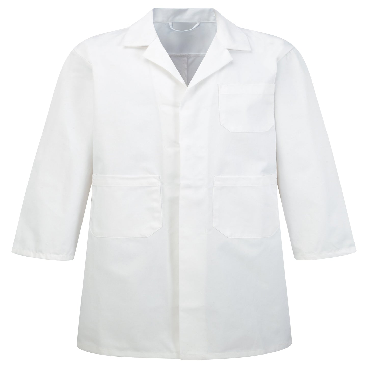 Childs Showing White Coat