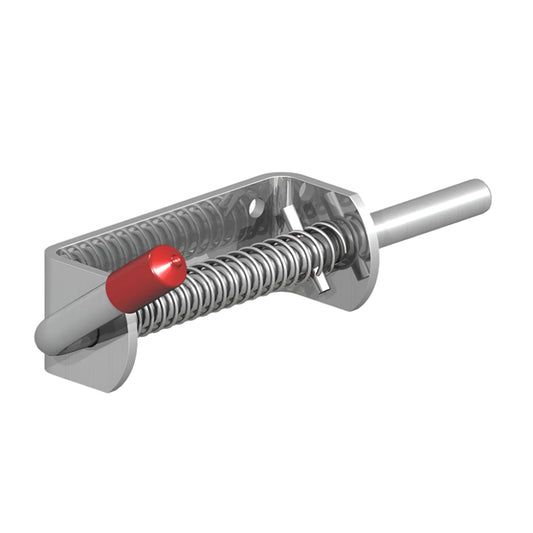 Gatemate 115 x 12mm Galvanised Spring Loaded Bolt