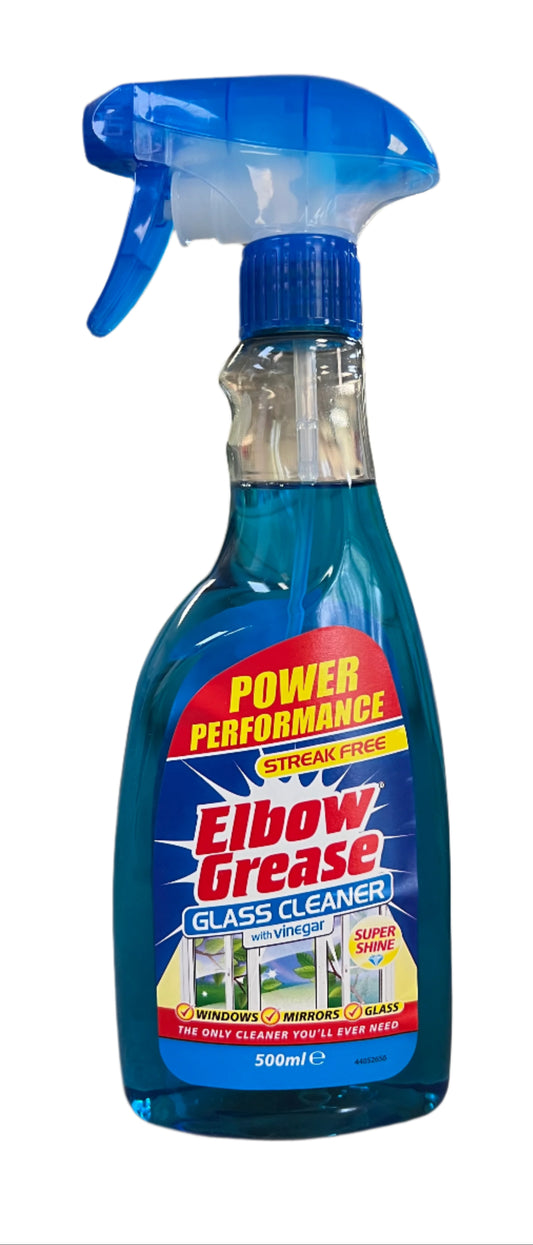 Elbow Grease Streak Free Glass Cleaner With Vinegar