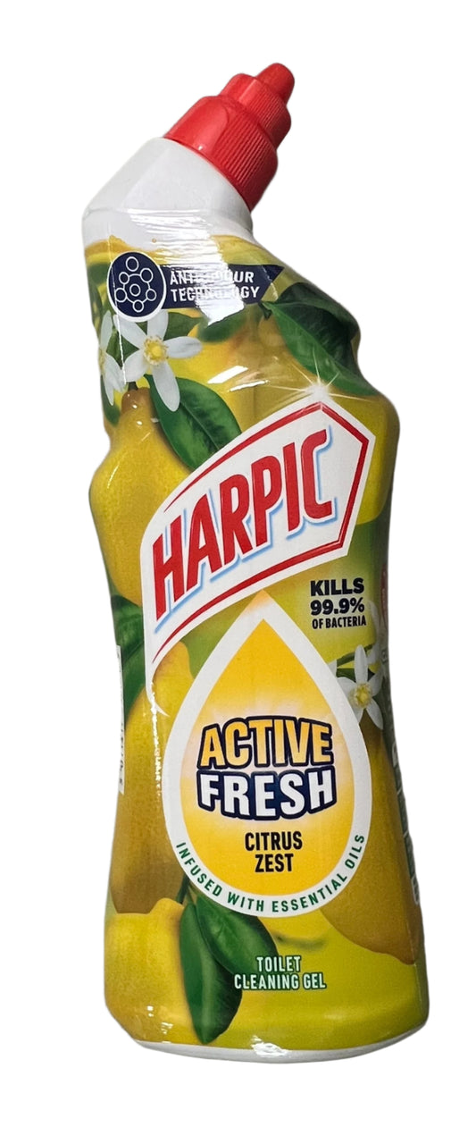 Harpic Active Fresh Citrus Zest Toilet Cleaning Gel