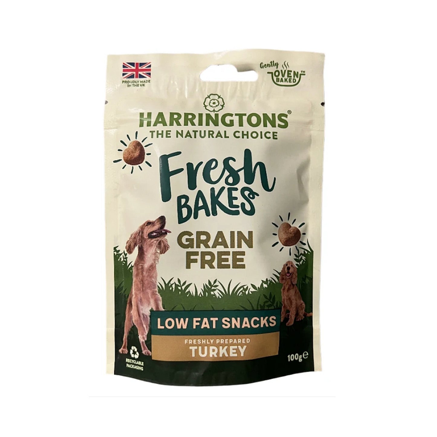 Harringtons Fresh Bakes Grain Free Turkey Dog Snacks