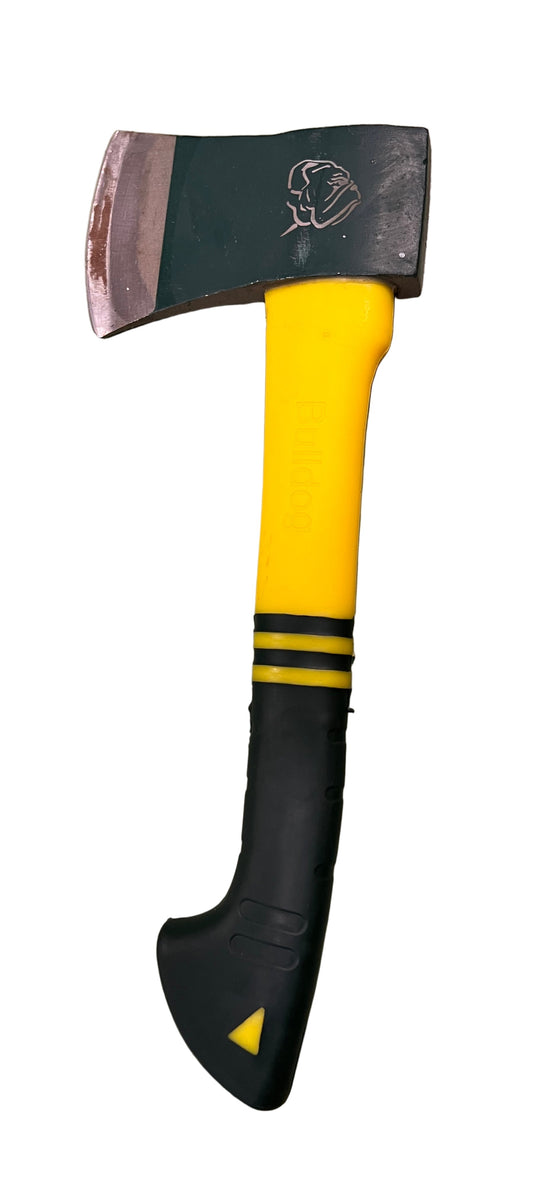 Bulldog 1.5lb Hatchet Small Axe With Rubber Handle
