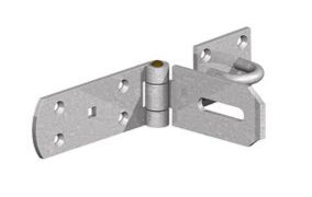 Gatemate Galvanised 200mm Heavy Hasp & Staple