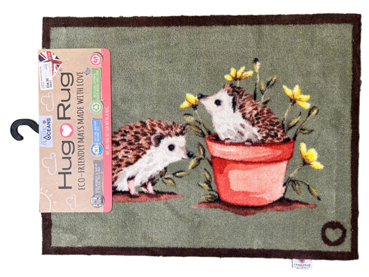 Hug Rug Country Collection Hedgehog friends 65x85cm Mat