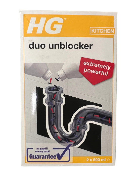 HG Duo Sink Unblocker 2 x 500ml