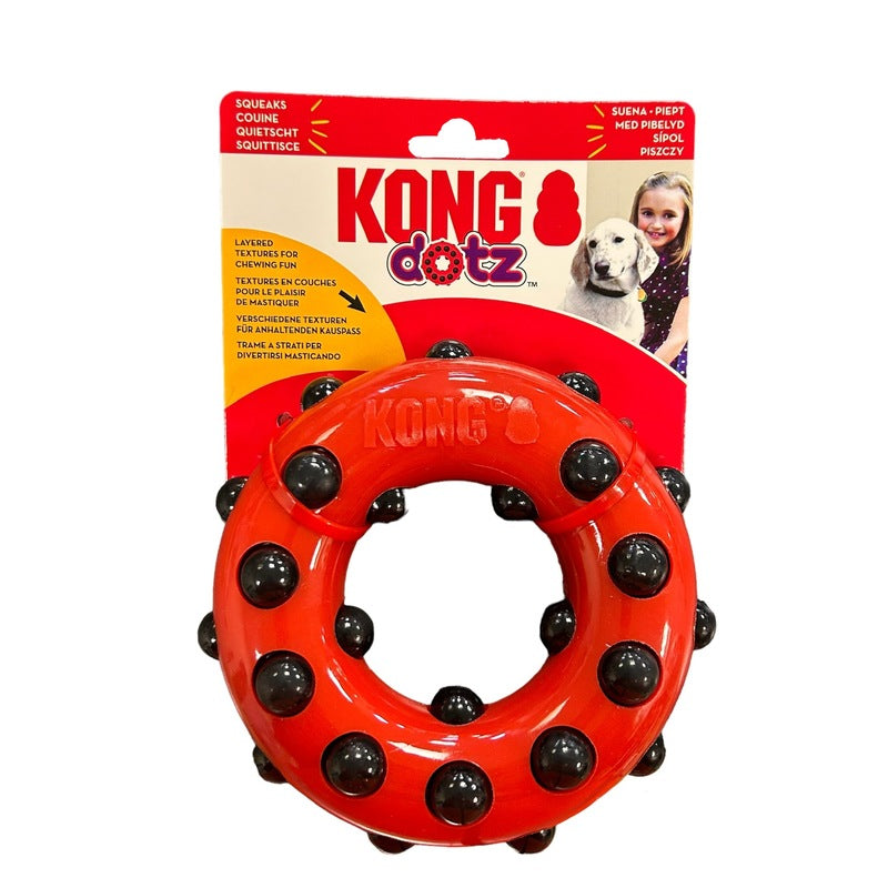 Kong Dotz Circle Large Dog Chew