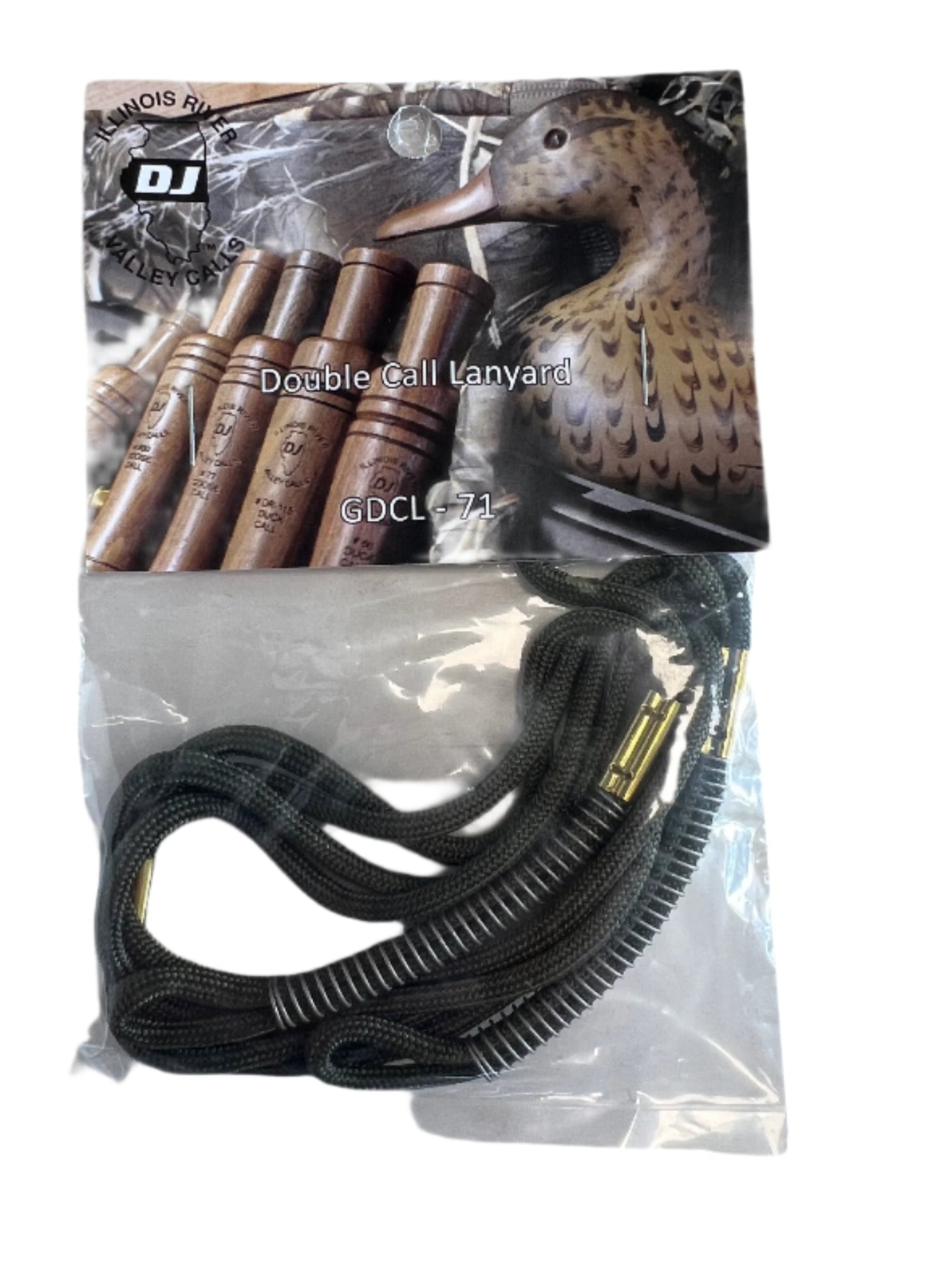 DJ Illinois River Valley Double Call Lanyard