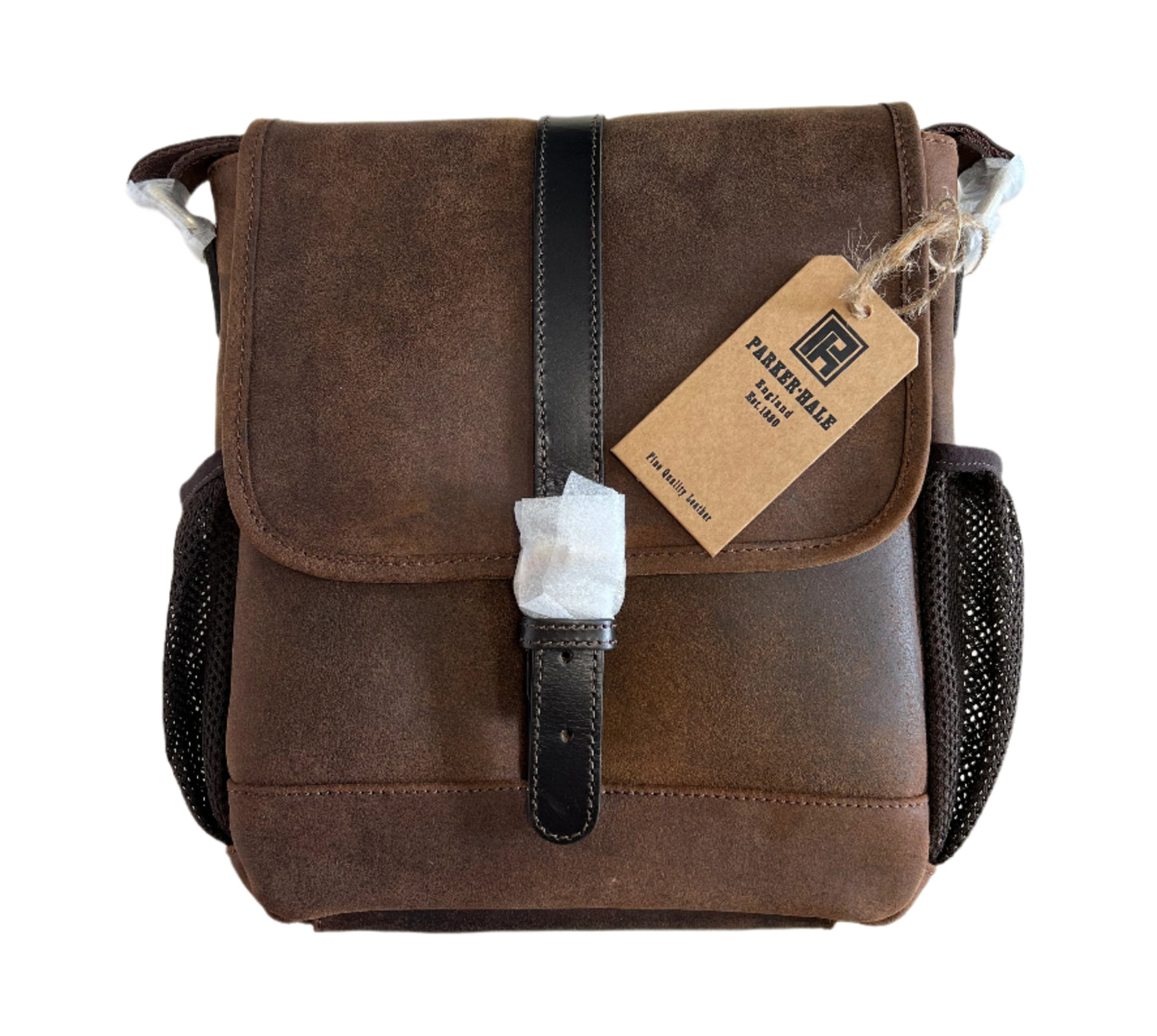 Parker Hale Brown Leather Dog Training Bag