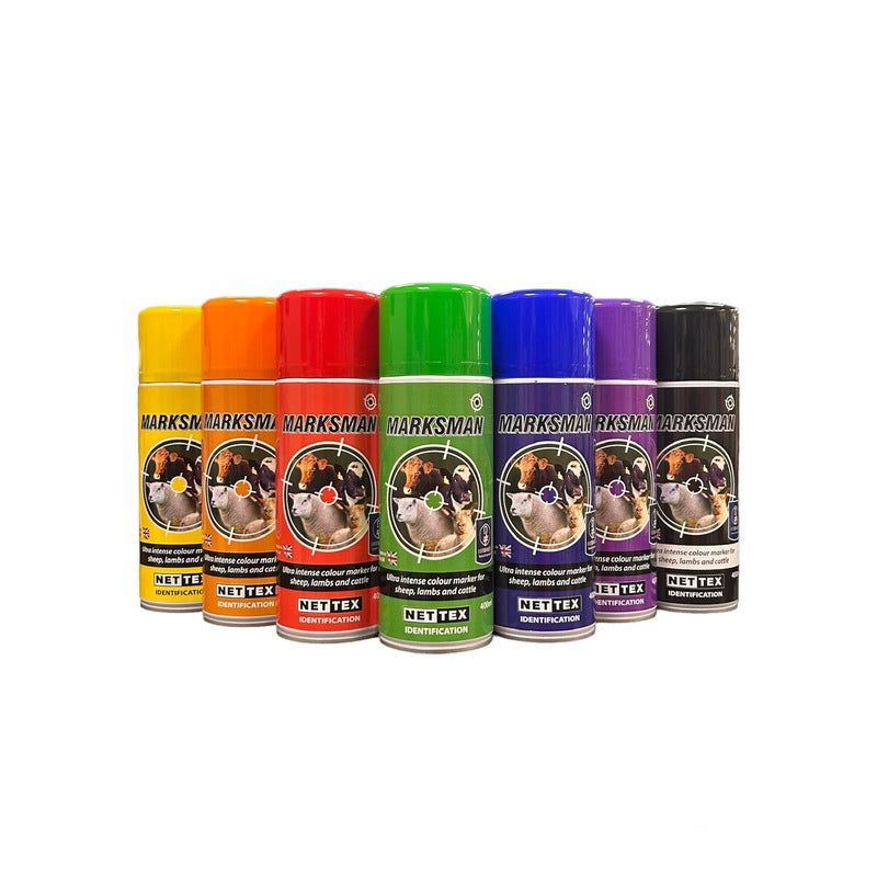 Marksman Aerosol Marker Spray – Trusted, Long-Lasting Livestock Identification