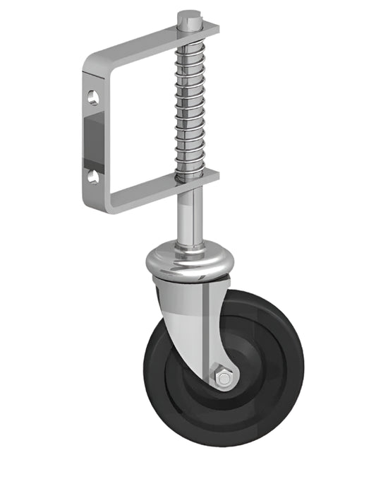 Gatemate Galvanised 11"Medium Duty Spring Loaded Gate Wheel