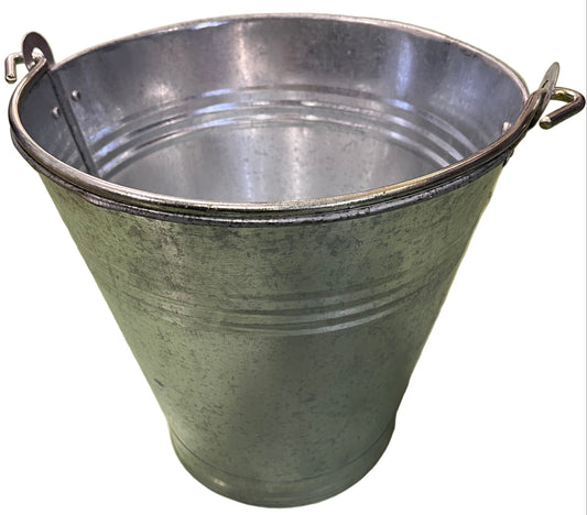 Galvanised Metal Bucket 3 Gallon