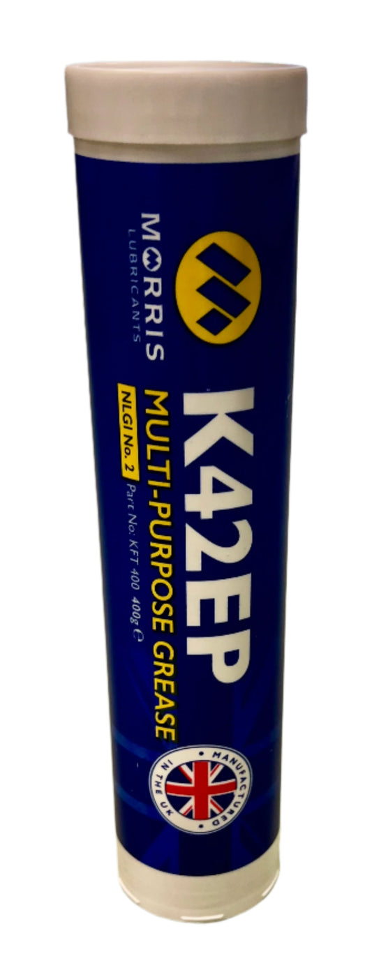 Morris K42EP Multi-Purpose Grease Cartridge Lubricant 400g