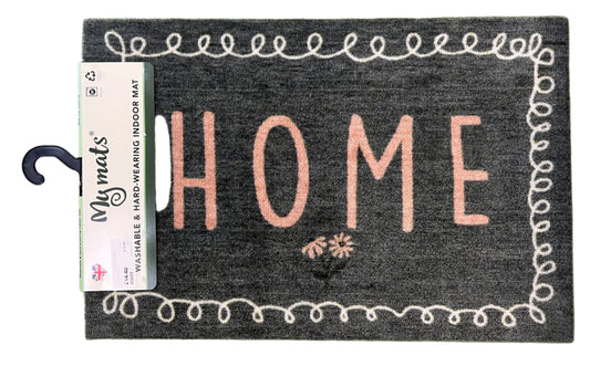 My Mat Nylon Doormat Home In Bloom 50x75cm