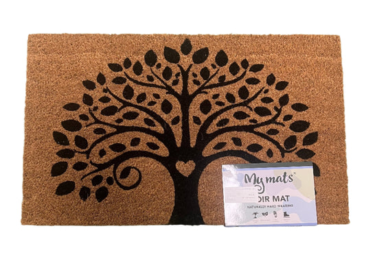 My Mats Coir Mat Printed Tree Of Life 45x75cm.