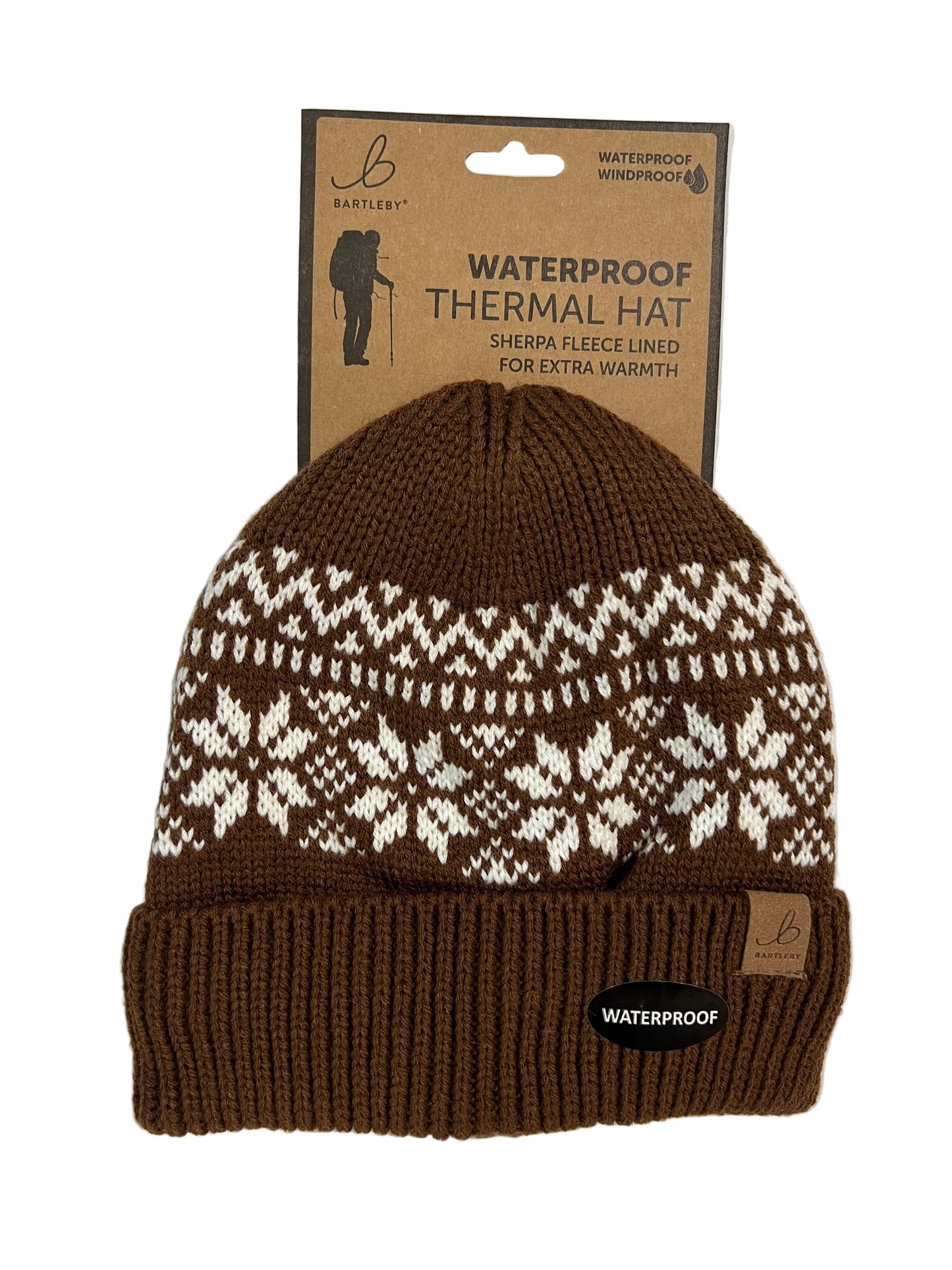 Bartleby Waterproof Thermal Nordic Hat – Sherpa Fleece Lined (Various Colours)