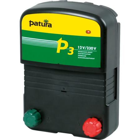 Patura P3 Energiser For Electric Fencing 12V 230V