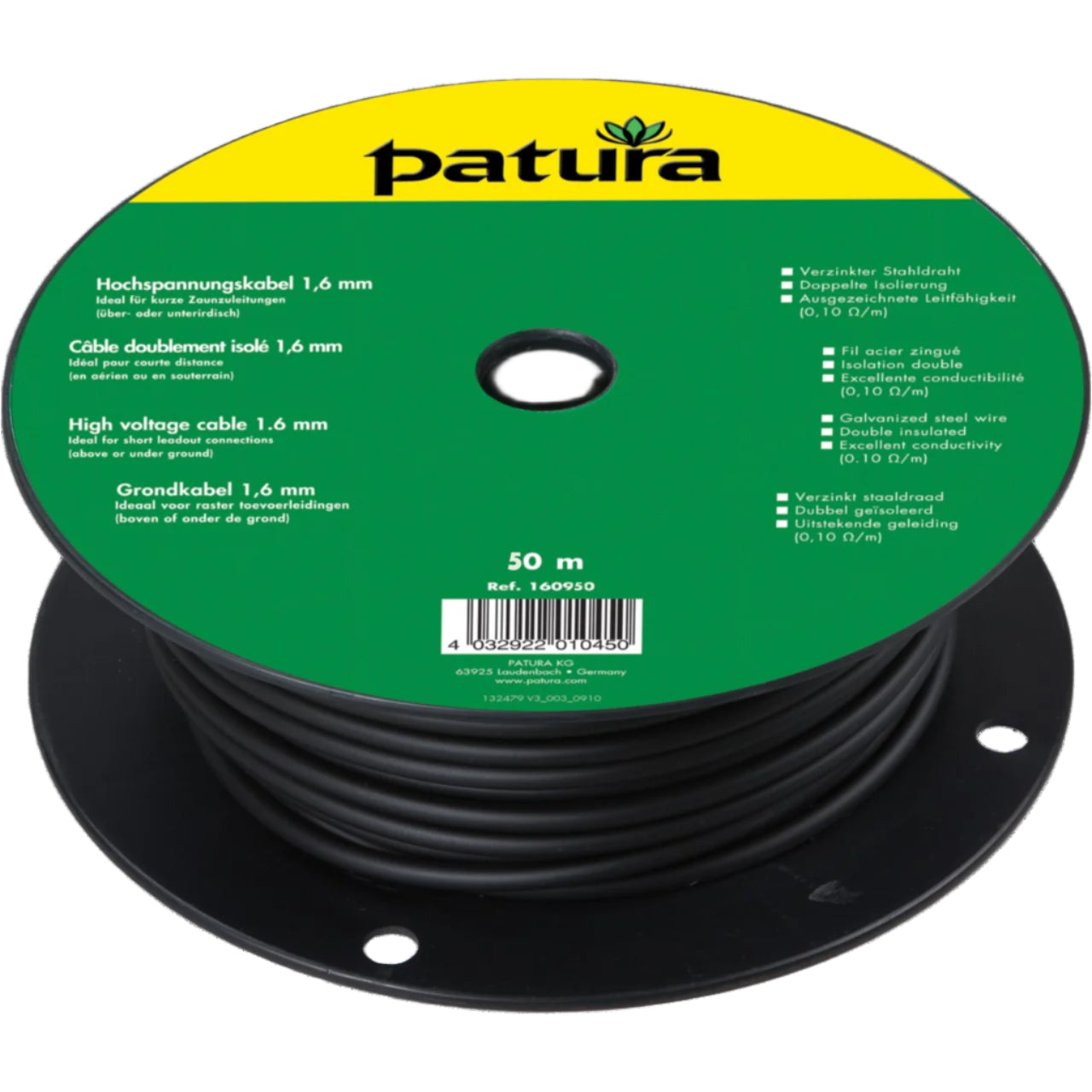 Patura Hi-Voltage Cable 50M For Electric Fencing