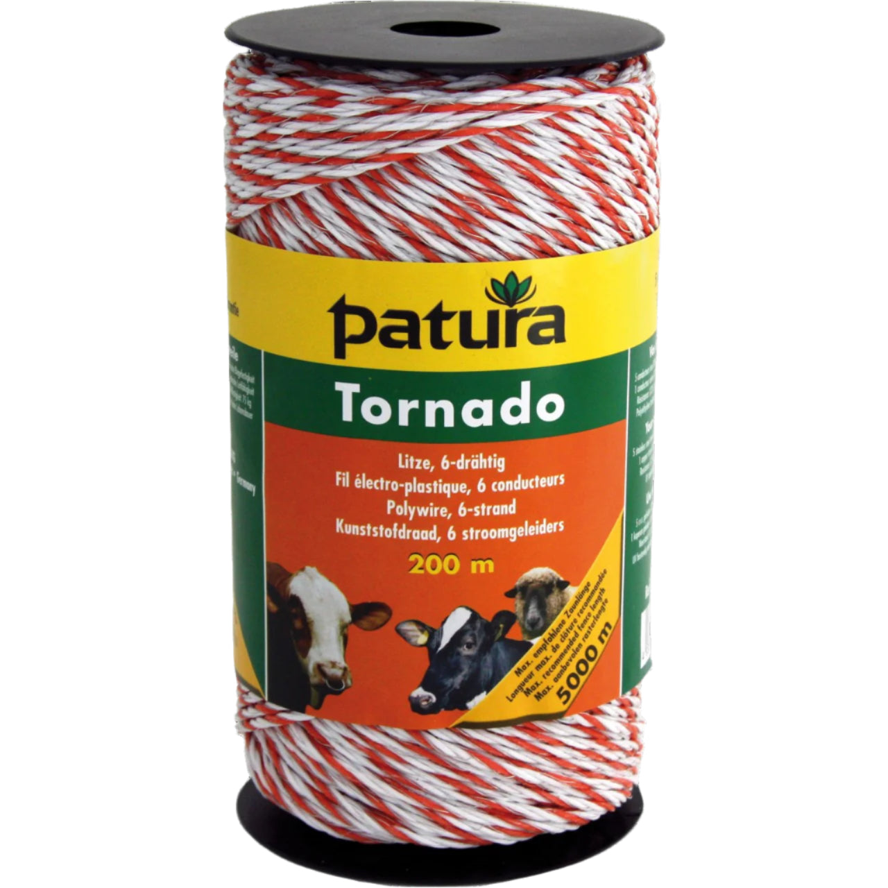 Patura Tornado Polywire 200m For Electric Fencing