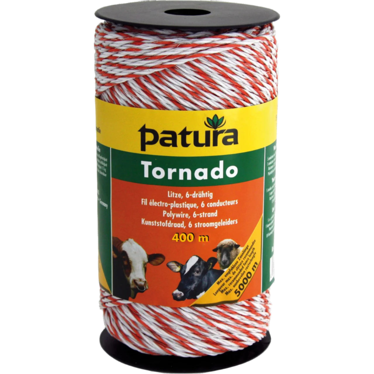 Patura Tornado Polywire 400m For Electric Fencing
