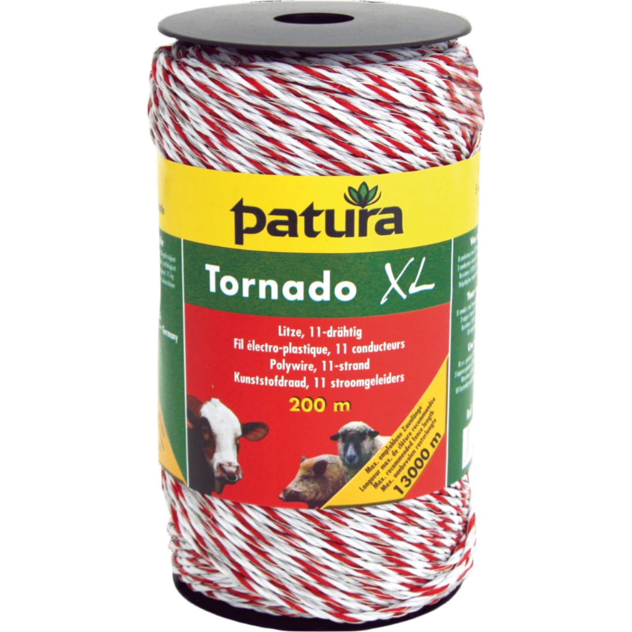 Patura Tornado XL Polywire 200m For Electric Fencing