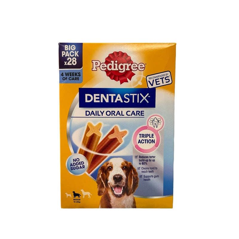 Pedigree Dentastix Medium Dog Dental Treats 28 Pack
