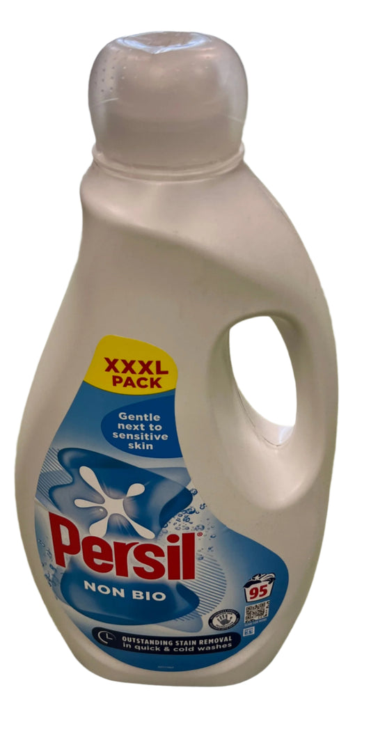 Persil Non Bio Liquid Detergent XXXL Blue pack 95 Washes