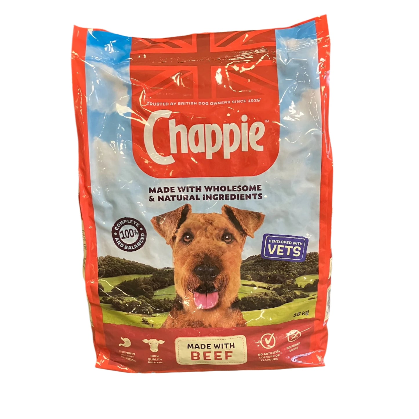 Chappie Beef Dog Food 15Kg