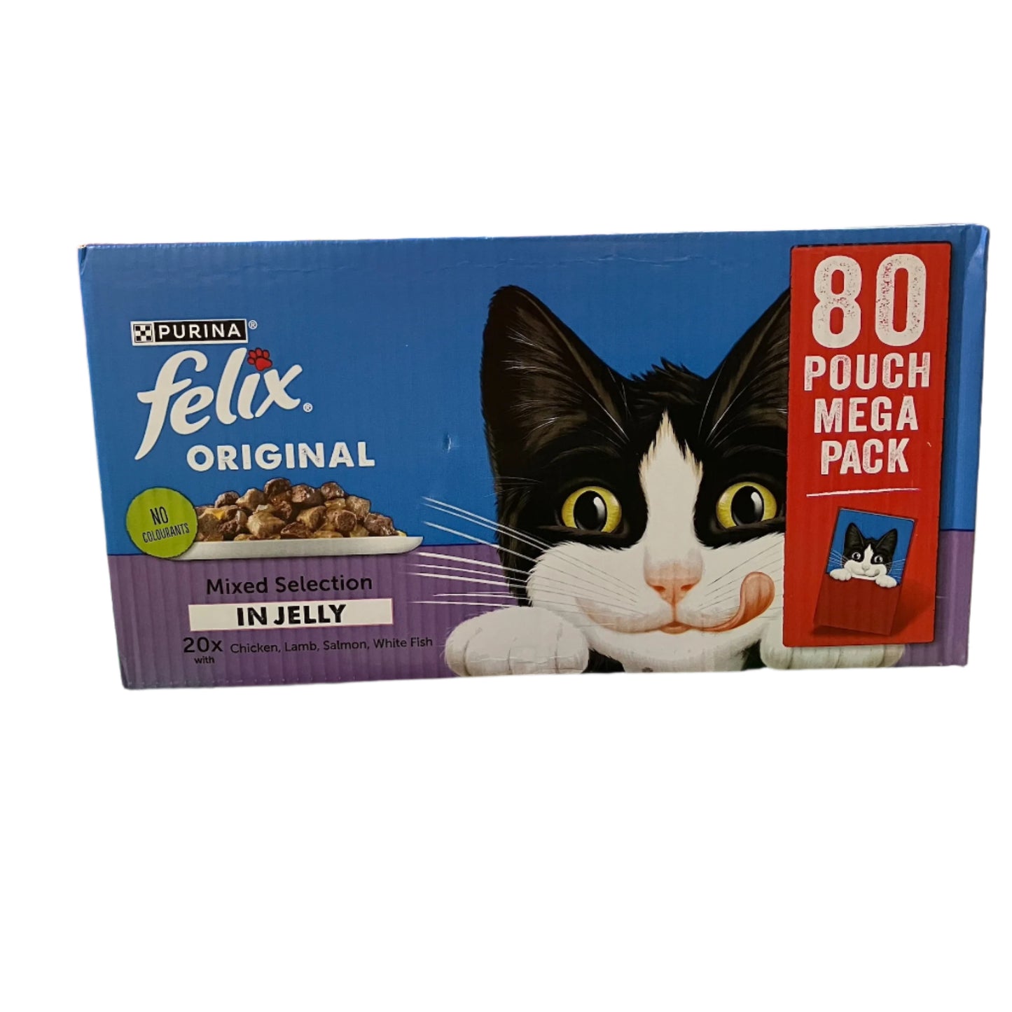 Felix Mixed Pouch 80 Pack Cat Food
