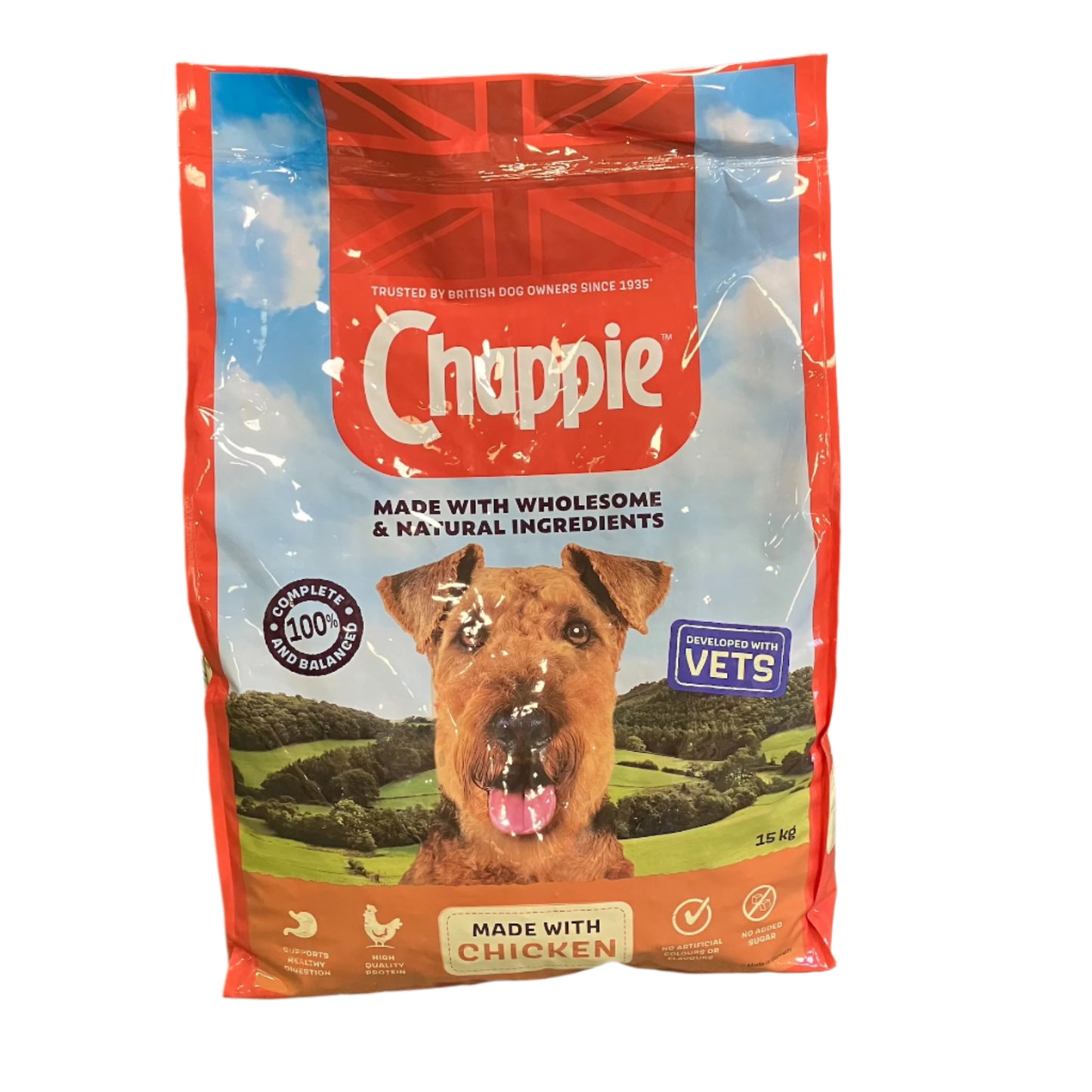 Chappie Chicken Natural Dog Food 15Kg