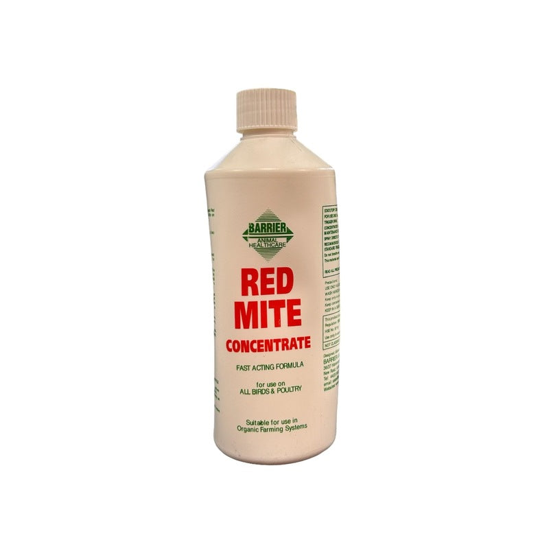 Barrier Red Mite Liquid Concentrate 500Ml – W.E. Jameson & Son Ltd