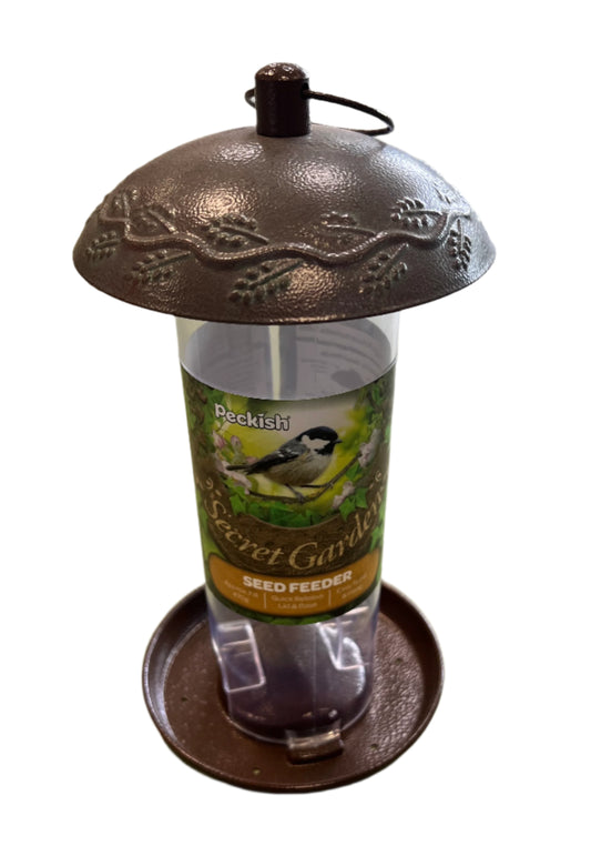 Peckish Secret Garden Seed Bird Feeder