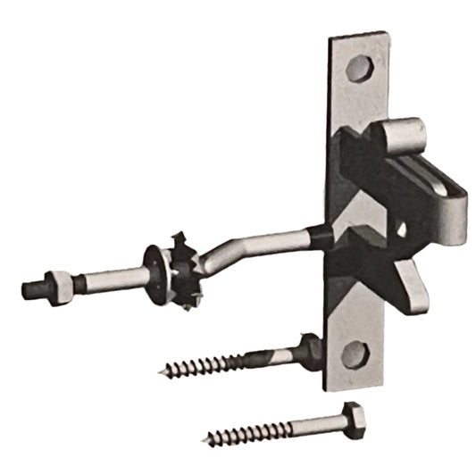 Gatemate Galvanised Heavy Duty Self Locking Gate Catch